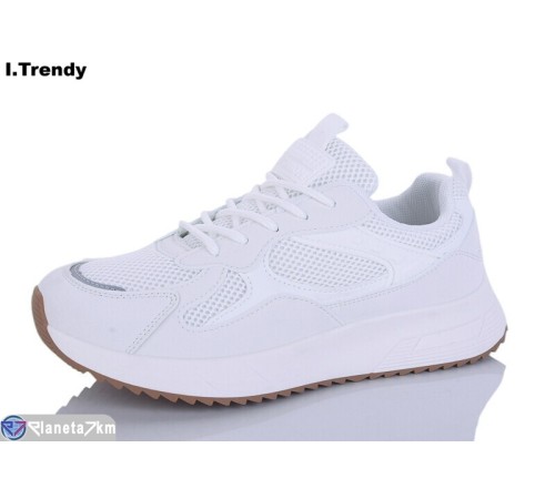 Кросівки жіночі на весну/осінь (8 пар р.36-41) білий  "Trendy"