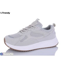 Кросівки жіночі на весну/осінь (8 пар р.36-41) бежевий  "Trendy"