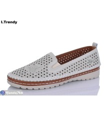 Туфлі жіночі на літо (8 пар р.37-42) бежевий  "Trendy"