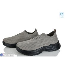 Кросівки чоловічі на літо (8 пар р.40-45) сірий  "KULIBABA"