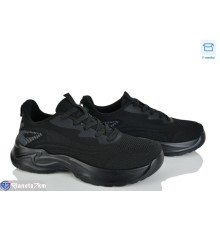 Кросівки чоловічі на літо (8 пар р.40-45) чорний  "KULIBABA"