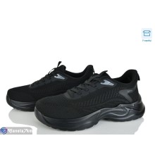 Кросівки чоловічі на літо (8 пар р.40-45) чорний  "KULIBABA"