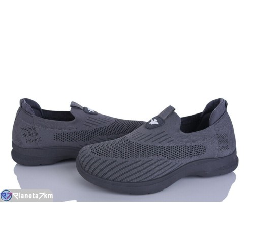 Кросівки чоловічі на літо (8 пар р.40-45) сірий  "IZY"