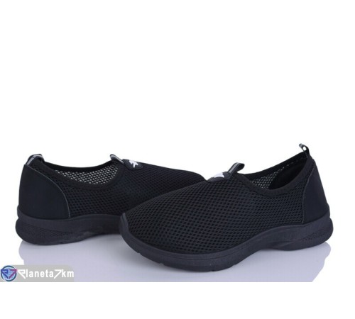 Кросівки жіночі на літо (8 пар р.36-41) чорний  "IZY"