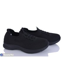 Кросівки жіночі на літо (8 пар р.36-41) чорний  "IZY"