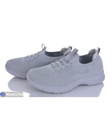 Кросівки жіночі на літо (8 пар р.36-41) сірий  "IZY"