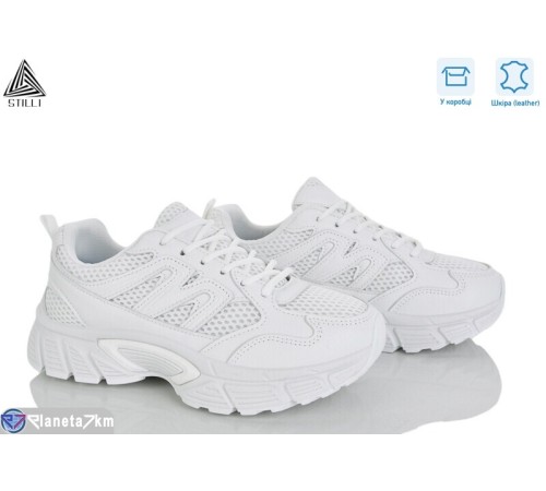 Кросівки жіночі на весну/осінь (8 пар р.36-41) білий  "STILLI Group"