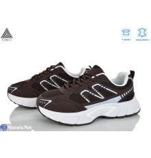 Кросівки жіночі на весну/осінь (8 пар р.36-41) коричневий  "STILLI Group"