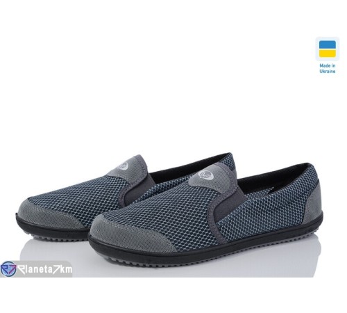 Сліпони чоловічі на літо (6 пар р.41-45) сірий  "OLLA"