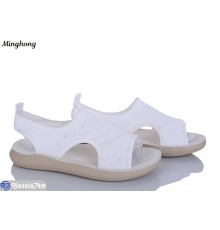 Босоніжки жіночі на літо (8 пар р.36-41) білий  "HORSE"