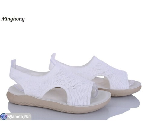 Босоніжки жіночі на літо (8 пар р.36-41) білий  "HORSE"