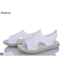 Босоніжки жіночі на літо (8 пар р.36-41) білий  "HORSE"