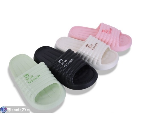 Шлепки жіночі на літо (12 пар р.35-40) мікс  "IEFTIN"