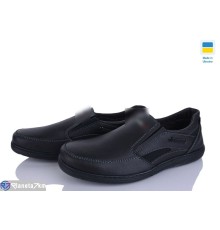 Туфлі чоловічі на весну/осінь (8 пар р.40-45) чорний  "OLLA"