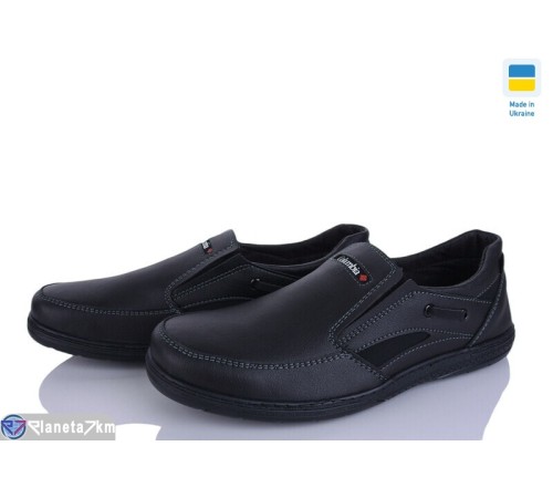 Туфлі чоловічі на весну/осінь (8 пар р.40-45) чорний  "OLLA"