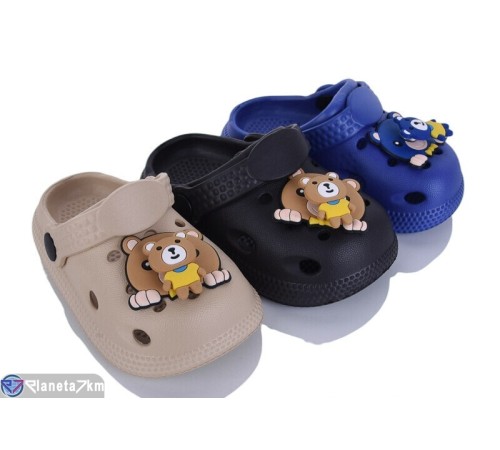 Кроки дитячі на літо (12 пар р.18-23) мікс  "LINKA"