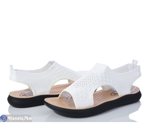 Босоніжки жіночі на літо (8 пар р.36-41) білий  "Normashoes"