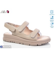 Босоніжки жіночі на літо (8 пар р.36-41) коричневий  "Aba"