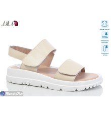 Босоніжки жіночі на літо (8 пар р.36-41) бежевий  "Aba"