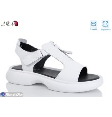 Босоніжки жіночі на літо (8 пар р.36-41) білий  "Aba"