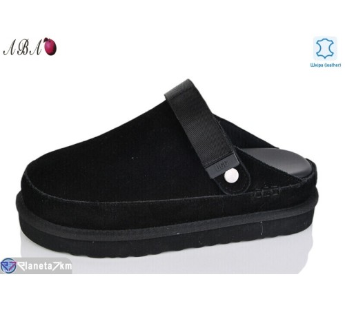 Шлепки жіночі на літо (8 пар р.36-40) чорний  "Aba"