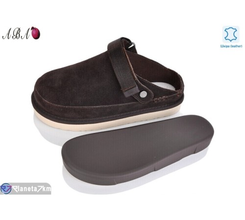 Шлепки жіночі на літо (8 пар р.36-40) коричневий  "Aba"