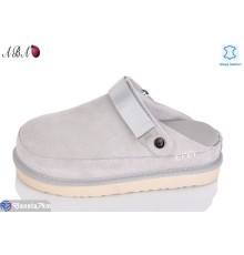 Шлепки жіночі на літо (8 пар р.36-40) сірий  "Aba"