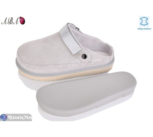 Шлепки жіночі на літо (8 пар р.36-40) сірий  "Aba"