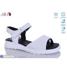 Босоніжки жіночі на літо (8 пар р.36-41) білий  "Aba"