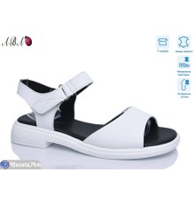 Босоніжки жіночі на літо (8 пар р.36-41) білий  "Aba"