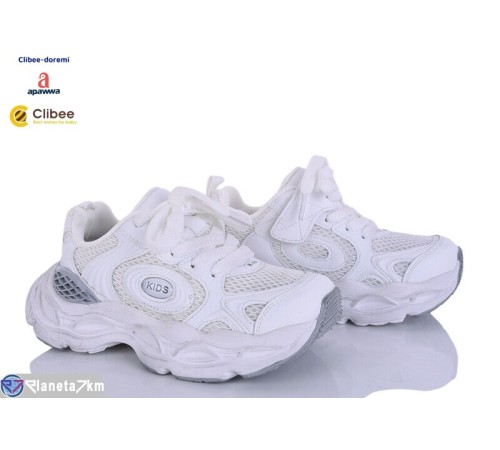 Дитячі кросівки на весну/осінь (7 пар р.31-37) білий  "BELIES-D"