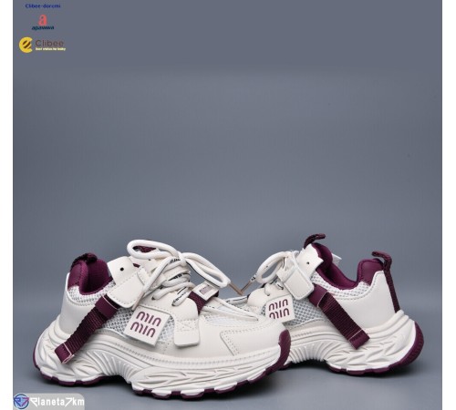 Дитячі кросівки на весну/осінь (6 пар р.32-37) бежевий  "BELIES-D"