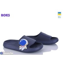 Шлепки дитячі на літо (8 пар р.31-36) синій  "Roks"