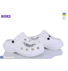 Кроки жіночі на літо (6 пар р.36-40) білий  "Roks"