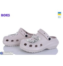 Кроки жіночі на літо (6 пар р.36-40) бежевий  "Roks"