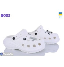 Кроки жіночі на літо (6 пар р.36-40) білий  "Roks"