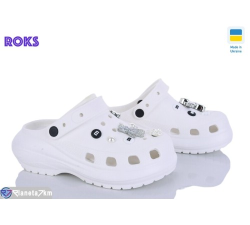 Кроки жіночі на літо (6 пар р.36-40) білий  "Roks"