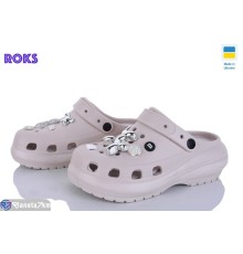 Кроки жіночі на літо (6 пар р.36-40) бежевий  "Roks"