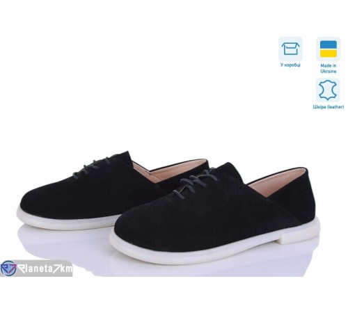Туфлі жіночі на весну/осінь (6 пар р.36-40) чорний  "FANio"