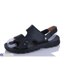 Босоніжки жіночі на літо (8 пар р.36-41) чорний  "KANGO"