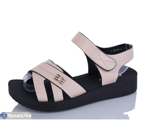 Босоніжки жіночі на літо (8 пар р.37-42) бежевий  "KANGO"