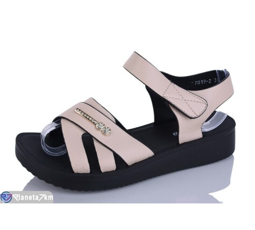 Босоніжки жіночі на літо (8 пар р.37-42) бежевий  "KANGO"