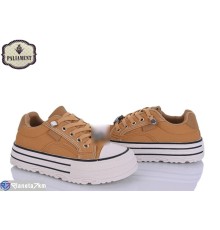 Дитячі кеди на весну/осінь (8 пар р.32-37) camel  "PALIAMENT"