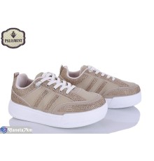 Дитячі кеди на весну/осінь (8 пар р.32-37) бежевий  "PALIAMENT"