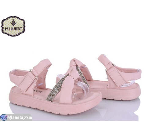 Дитячі босоніжки на весну/осінь (8 пар р.32-37) рожевий  "PALIAMENT"