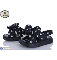 Дитячі босоніжки на весну/осінь (8 пар р.32-37) чорний  "PALIAMENT"