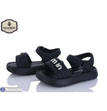 Дитячі босоніжки на весну/осінь (8 пар р.26-31) чорний  "PALIAMENT"