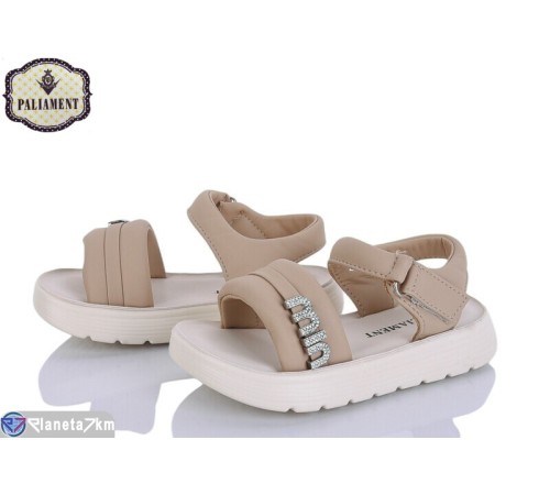 Дитячі босоніжки на весну/осінь (8 пар р.26-31) коричневий  "PALIAMENT"