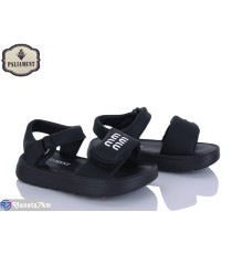 Дитячі босоніжки на весну/осінь (8 пар р.26-31) чорний  "PALIAMENT"