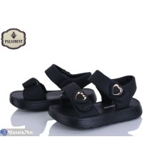 Дитячі босоніжки на весну/осінь (8 пар р.26-31) чорний  "PALIAMENT"